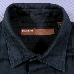پیراهن هاوایی ابریشمی اورجینال برند Perry Ellis