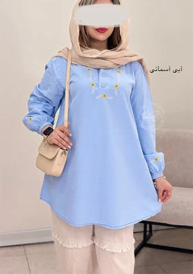 مانتو گلدوزی آیسل