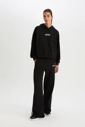 سویشرت پارچه ای ضخیم با کلاه گرم Nba Miami Fit D2359ax24au D2359AX24AU
