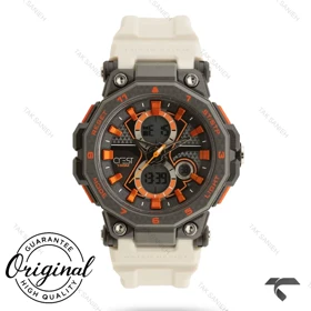 ساعت کرست مدل 9514-3 مردانه بند سفید Crest-11411-U