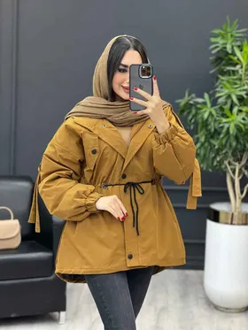 کاپشن بغل سه دکمه