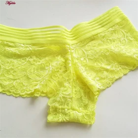 شورت زنانه مدل دانتل فسفری کد 4983-2216