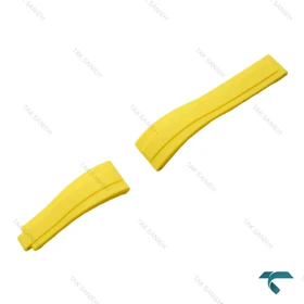 بند ساعت رولکس رابر زرد Strap-Rolex-7841-Y