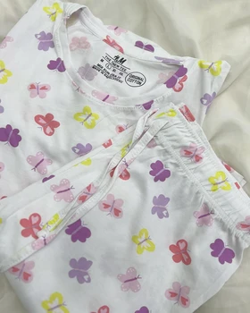 ست طرح‌دار فاق بلند نخ و پنبه h&m