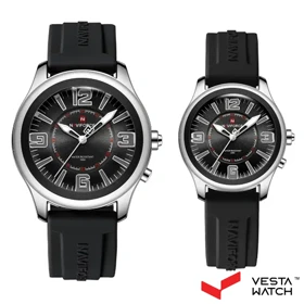 ست ساعت مچی مردانه و زنانه نیوی فورس NAVIFORCE مدل NF9256L S/B/B و NF9256G