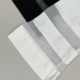 کراپ طرح شنل (سفید)