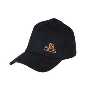 کلاه آفتابی کتان با تنوع رنگی (مشکی)