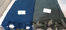 شال الیاف منگوله ریشدار