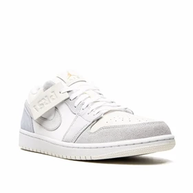 کتانی نایک ایر جردن1 بدون ساق پاریس آبی مستر کوالیتی Nike Air Jordan 1 Low Paris