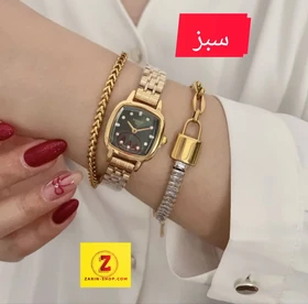 ساعت استیل زنانه مربعی تیسوت 1983