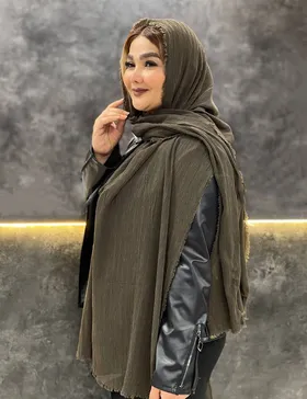 شال برشکا دور ریش کد : L176