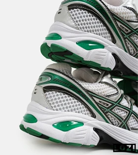 کفش کتانی مردانه سفید سبز ASICS GT-2160