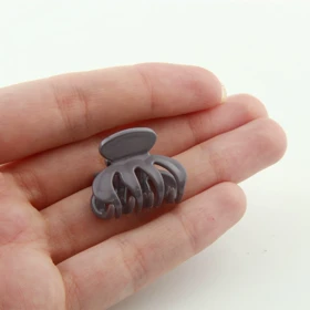 کلیپس مو زنانه مدل خرچنگی (بنفش)