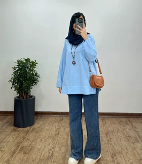 تونیک مانتویی لینن آنوشا (ارسال رایگان)(ایراد دار)