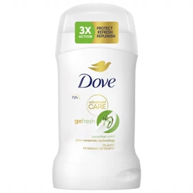 استیک ضد تعریق زنانه داو Dove مدل Go Fresh رایحه خیار محافظت 72 ساعته 50ml