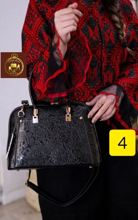 کیف زنانه مجلسی دسته دار ورنی کد: 1769