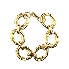 دستبند زنانه مدل حلقه دو لاین