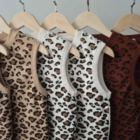 (سایز بزرگ) تاپ پلنگی قواره دار