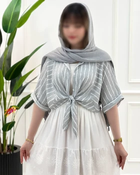 شومیز گره‌ای تک خامه دوزی
