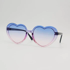 عینک آفتابی بچگانه اسپرت قلبی با شیشه‌های ضد اشعه UV