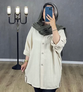 مانتو پانچ شانتون کد 2089