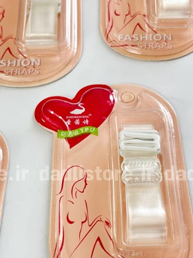 بند سوتین نامرئی قلاب فلزی Fashion straps