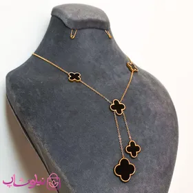 گردنبند زنانه استیل طرح ونکلیف