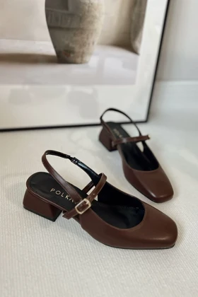 کفش پاشنه‌بلند کلاسیک زنانه polka-store polka-store