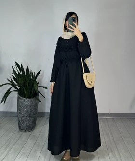 پیراهن مانتویی بلند فرانک