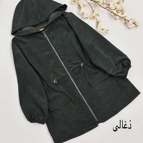 B849- مانتو زیپی