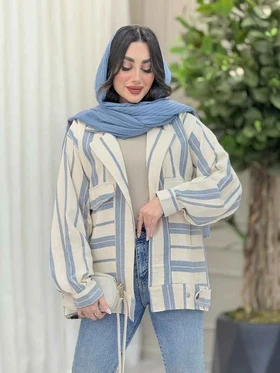 مانتو راه راه پایین پاگن