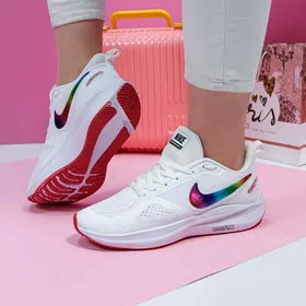 کتانی ست مردانه زنانه مدل نایک ایر زوم گاید nike air zoom guide رانینگ سفید هفت رنگ
