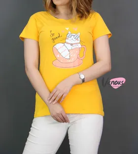 تیشرت طرح CAT