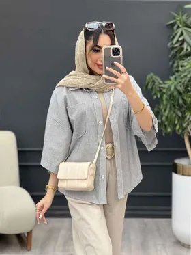 شومیز راه راه نگار