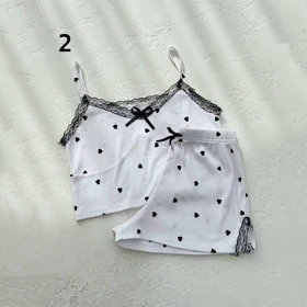 ست زنانه تاپ و شورتک