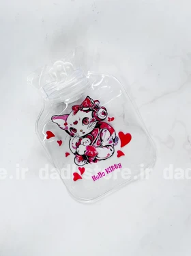 کیسه آب گرم سایز کوچک شفاف فانتزی