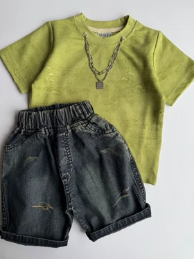 تیشرت شلوارک زاپ‌دار PERFECT