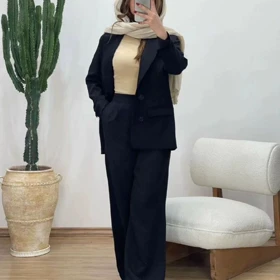 مانتو کت و شلوار مدل شایلین (کالکشن عیدانه 1404)
