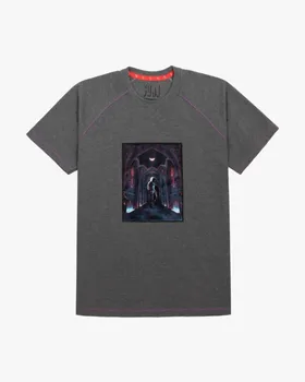 تیشرت مدل LONLEY ASTRONAUT طوسی برند لیلاژ lilage
