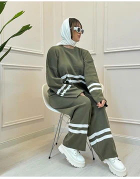 ست راه راه( دو خط)کد 9129