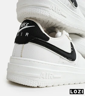 کفش مردانه و زنانه سفید مشکی NIKE AIR FORCE