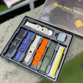 ساعت هوشمند M59 pro max اصلی بهمراه 7 بند قیمت عالی