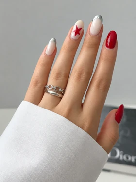 انگشتر ژوپینگ زنانه دو لاین