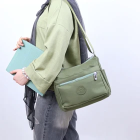 کیف دوشی آتریسا ATRISA (سبز یشمی)