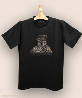 تیشرت مردانه و زنانه اصیل ایرانی طرح داریوش بزرگ کد 1010