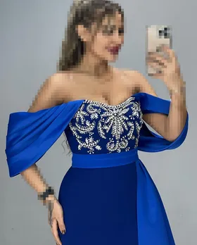 پیراهن ماکسی آف شولدر