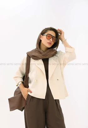کراپ کت لینن
