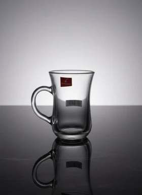 لیوان 6 عددی چای خوری کمر باریک شفاف