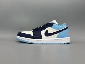 کتانی نایکی جردن1لو چیل نیوی بلو/Nike Air Jordan 1 low