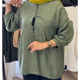 شومیز عروسکی جلوبندی شانتون